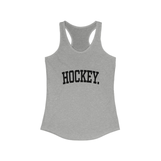 Tall Design Hockey Women's Racerback Tank