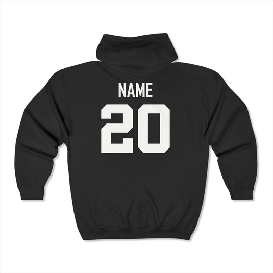 Performance Elite Unisex Adult Basic Full Zip Hooded Sweatshirt