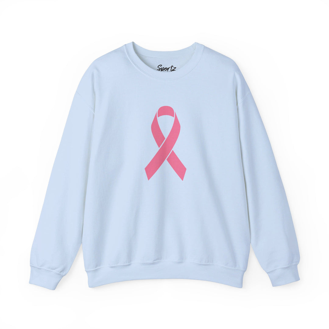 Cancer Ribbon Adult Unisex Crewneck Sweatshirt