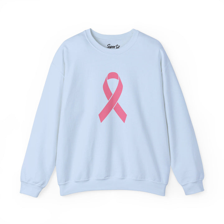 Cancer Ribbon Adult Unisex Crewneck Sweatshirt