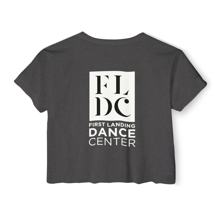 First Landing Dance Center Women's Mid-Level Cropped T-shirt