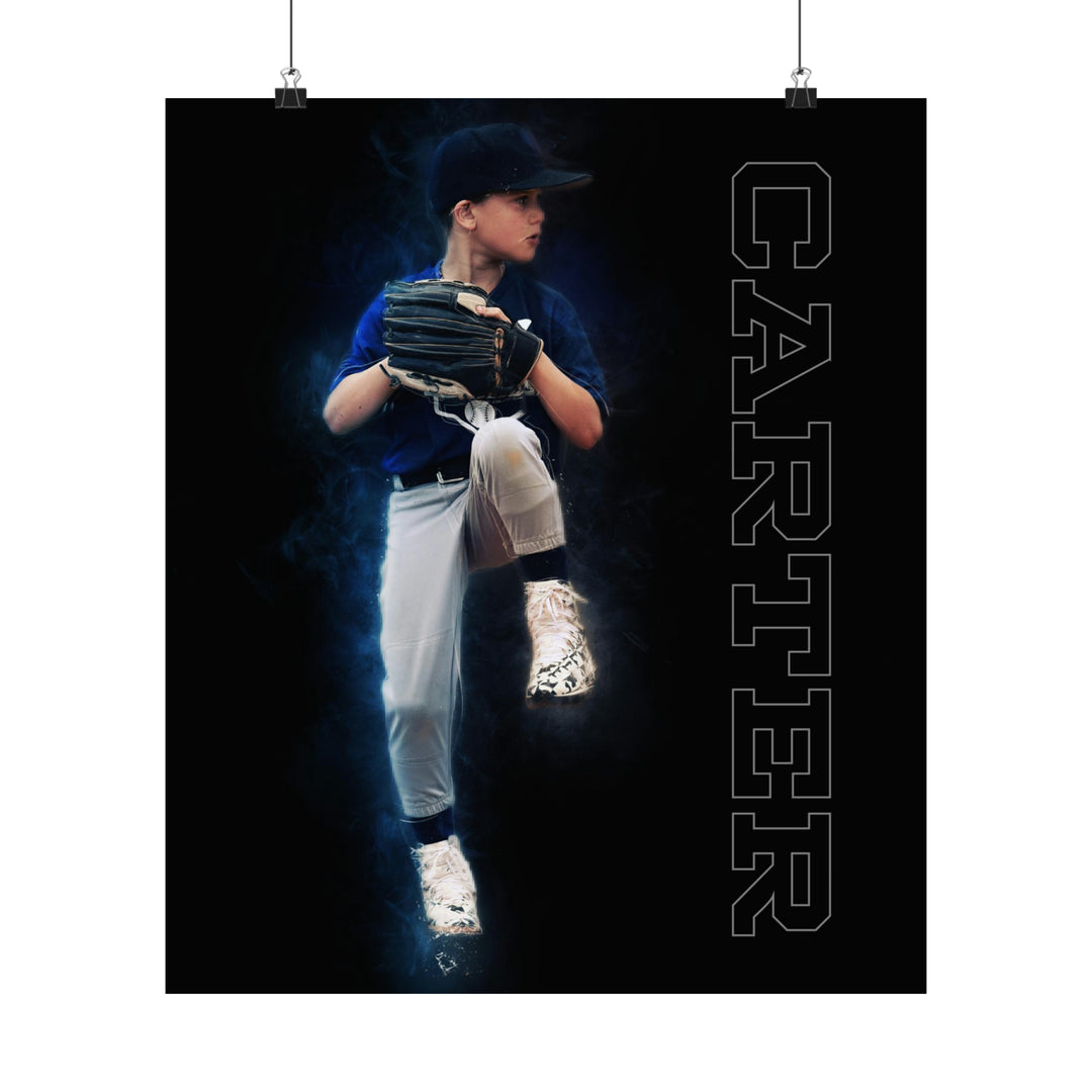 Matte Vertical Poster w/Gritty Effect