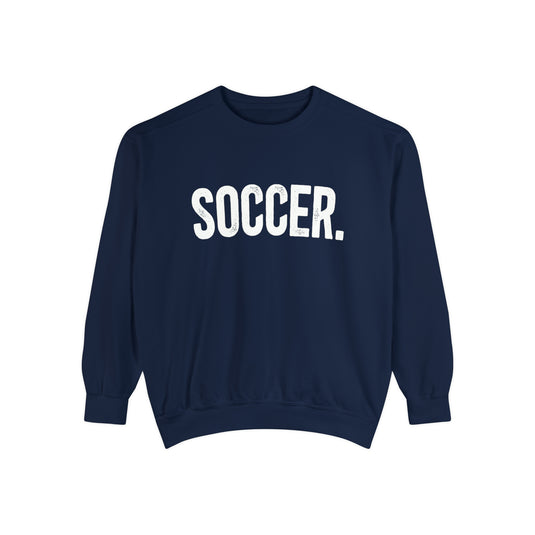 Rustic Design Soccer Adult Unisex Premium Crewneck Sweatshirt