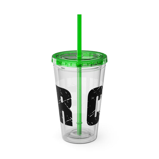 Cheer 16 oz Sunsplash Tumbler with Straw