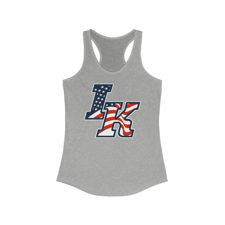 Iron Knights Women's Racerback Tank w/Flag Design