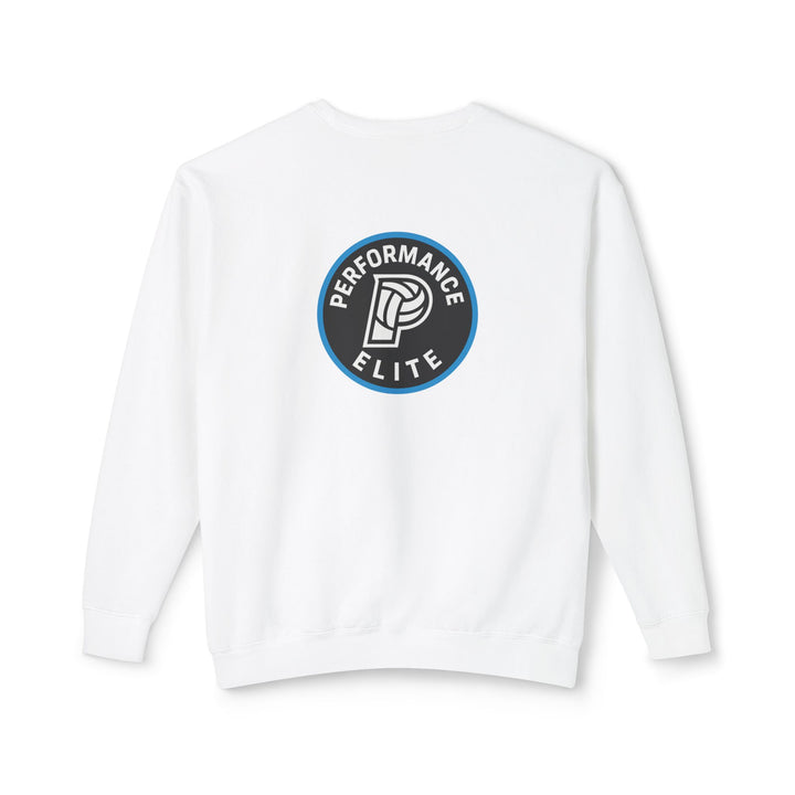 Performance Elite Unisex Adult Premium Crewneck Lightweight Sweatshirt w/Front & Back Logo