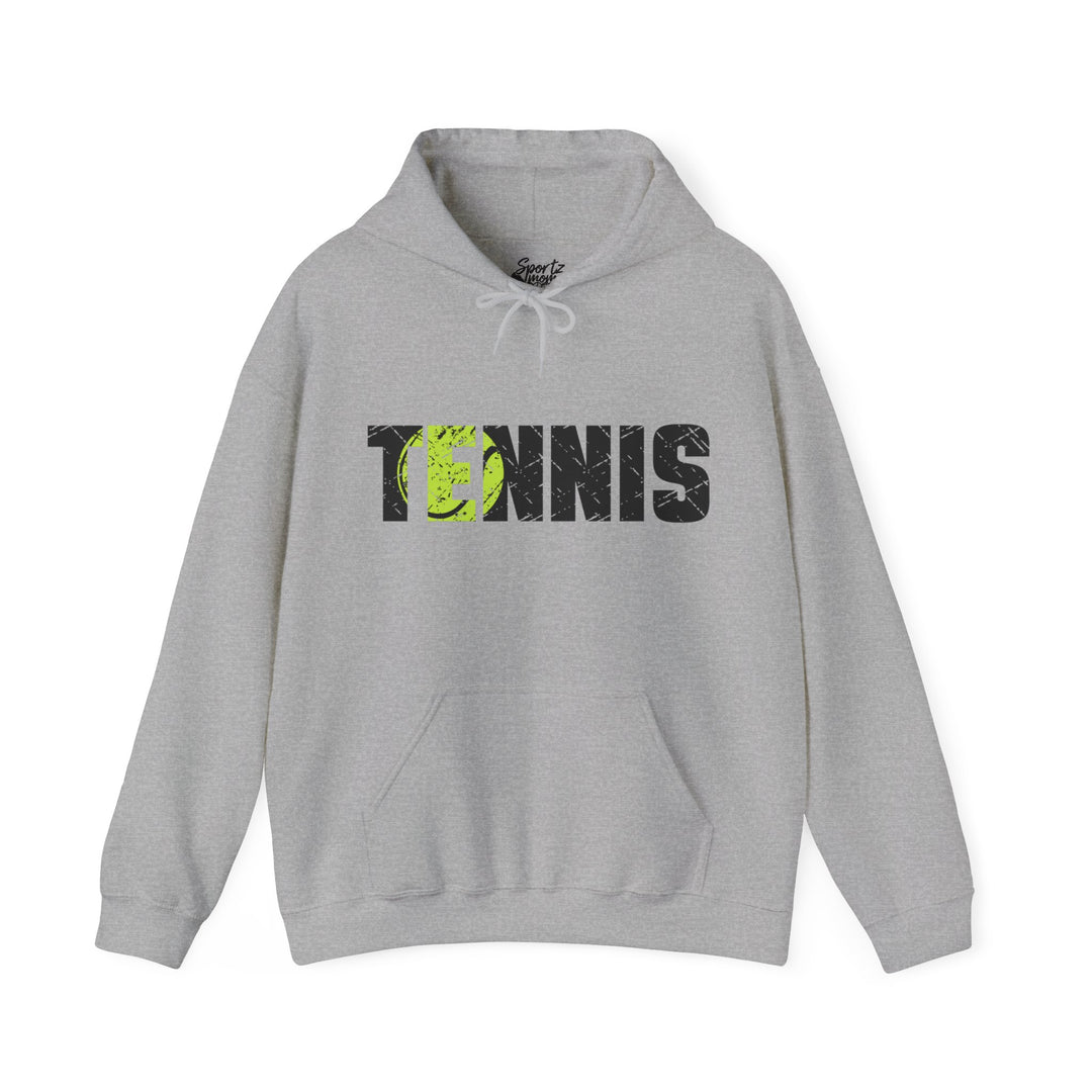 Tennis Adult Unisex Hooded Sweatshirt