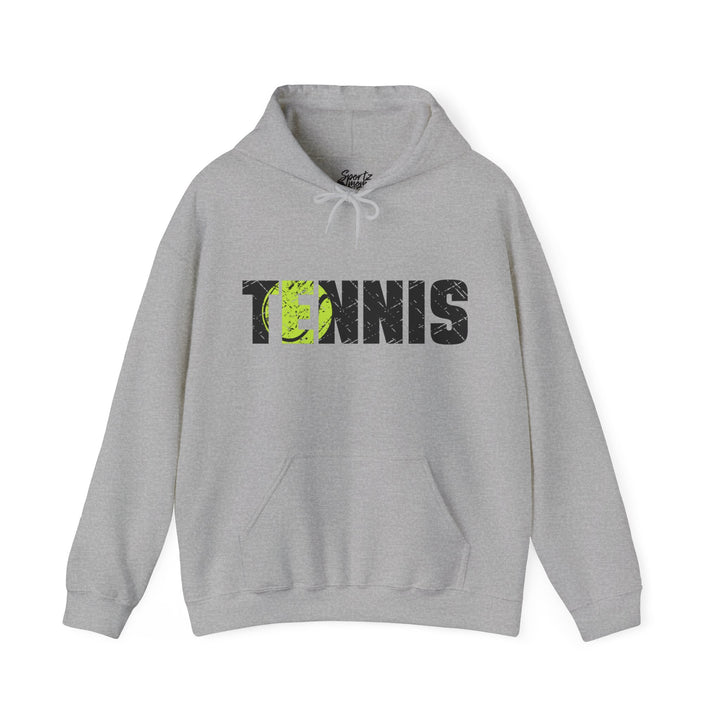 Tennis Adult Unisex Hooded Sweatshirt