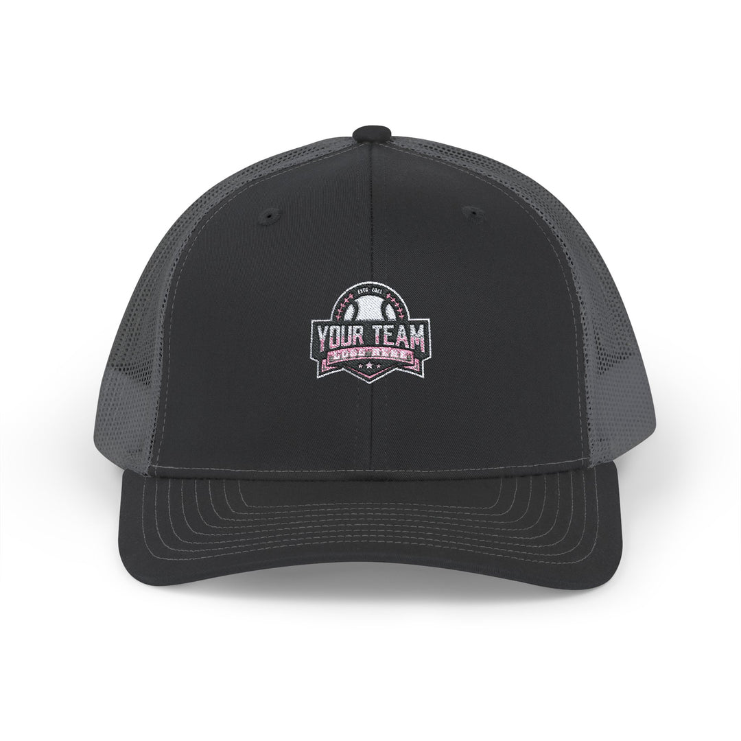 Snapback Embroidered Trucker Cap