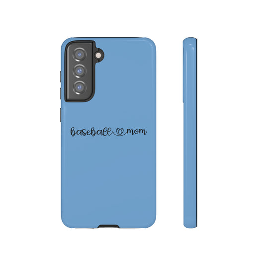 Baseball Mom Phone Case with Heart