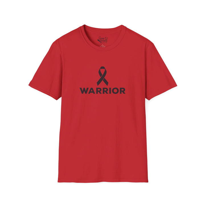 Cancer Ribbon Warrior Adult Unisex T-Shirt