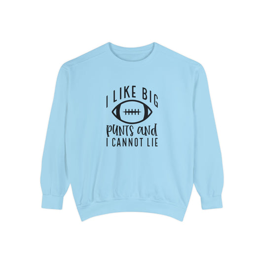 I Like Big Punts Football Adult Unisex Premium Crewneck Sweatshirt