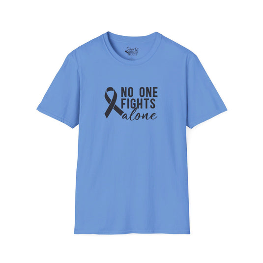 No One Fights Alone Adult Unisex Basic T-Shirt