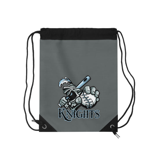 Knights Dark Grey Drawstring Bag