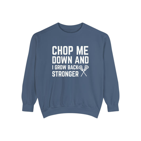 Chop Me Down Lacrosse Adult Unisex Premium Crewneck Sweatshirt