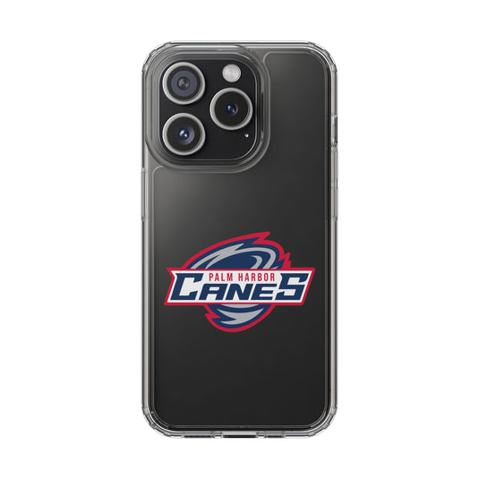 Palm Harbor Lady Canes Clear Phone Case