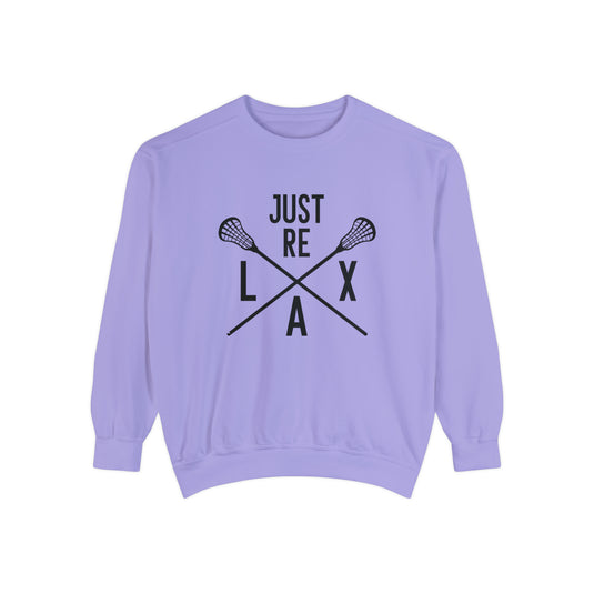 Just Re LAX Lacrosse Adult Unisex Premium Crewneck Sweatshirt