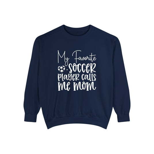 My Favorite Soccer Player Adult Unisex Premium Crewneck Sweatshirt