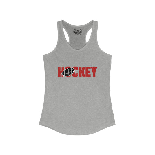 Hockey Adult Women's Racerback Tank