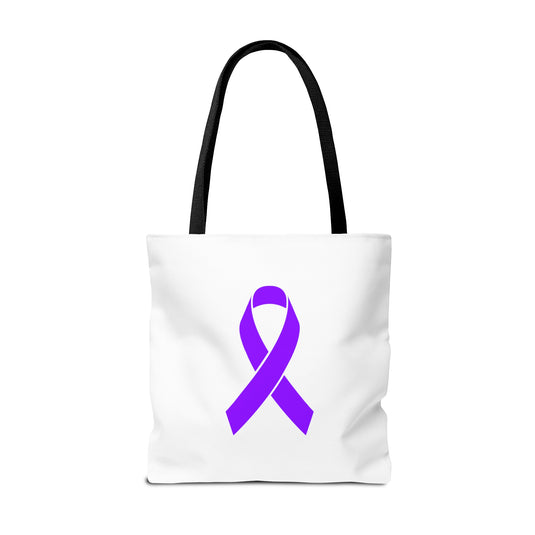 Cancer Ribbon Pick Your Sport Tote Bag