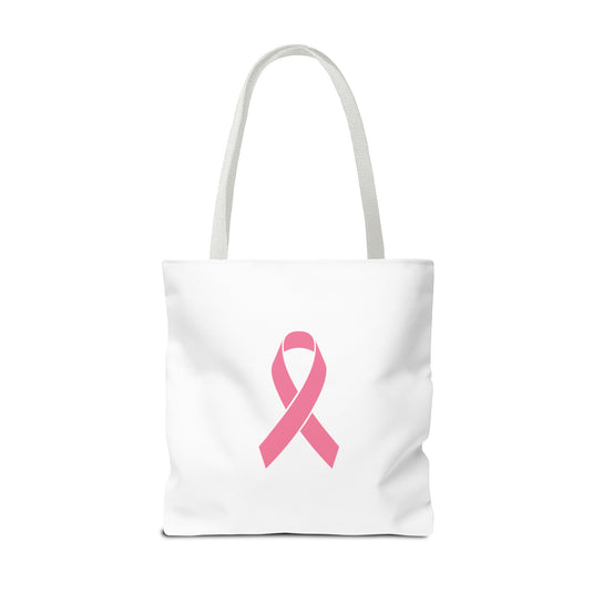 Cancer Collection Pick Your Sport Mom Ribbon & Heart Tote Bag