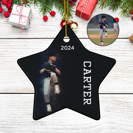 Custom Picture Ceramic Ornament