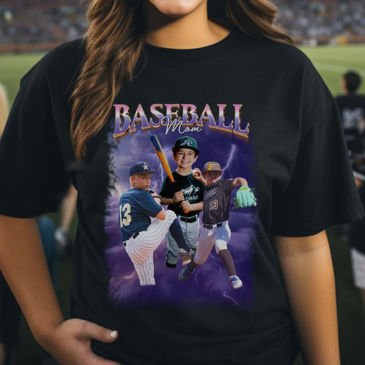 Sports Mom Picture Fusion Design - Unisex Adult Apparel