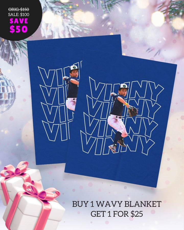 Buy 1 Wavy Blanket Get 1 Wavy Blanket for $25