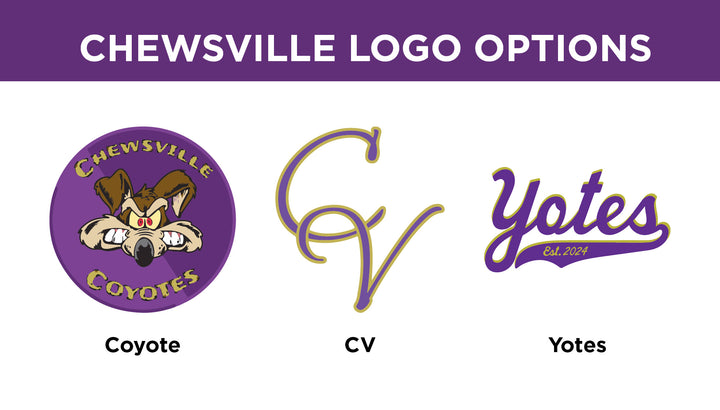 Chewsville Coyotes Unisex Adult Moisture Wicking T-Shirt