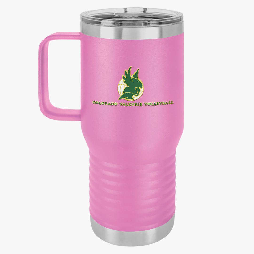 Colorado Valkyrie Volleyball Club Polar Camel Travel Mug 20oz