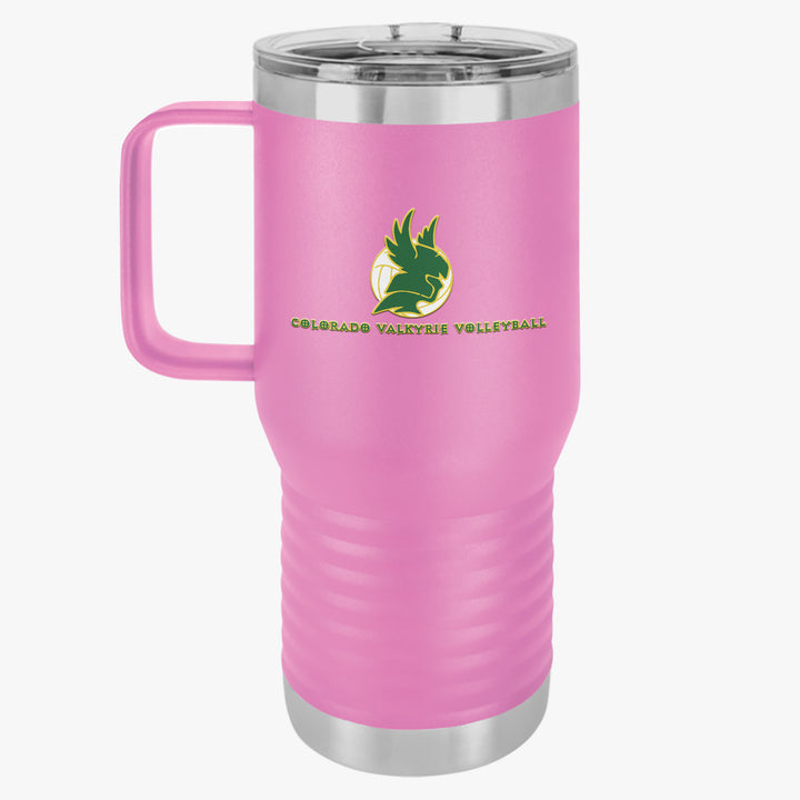 Colorado Valkyrie Volleyball Club Polar Camel Travel Mug 20oz