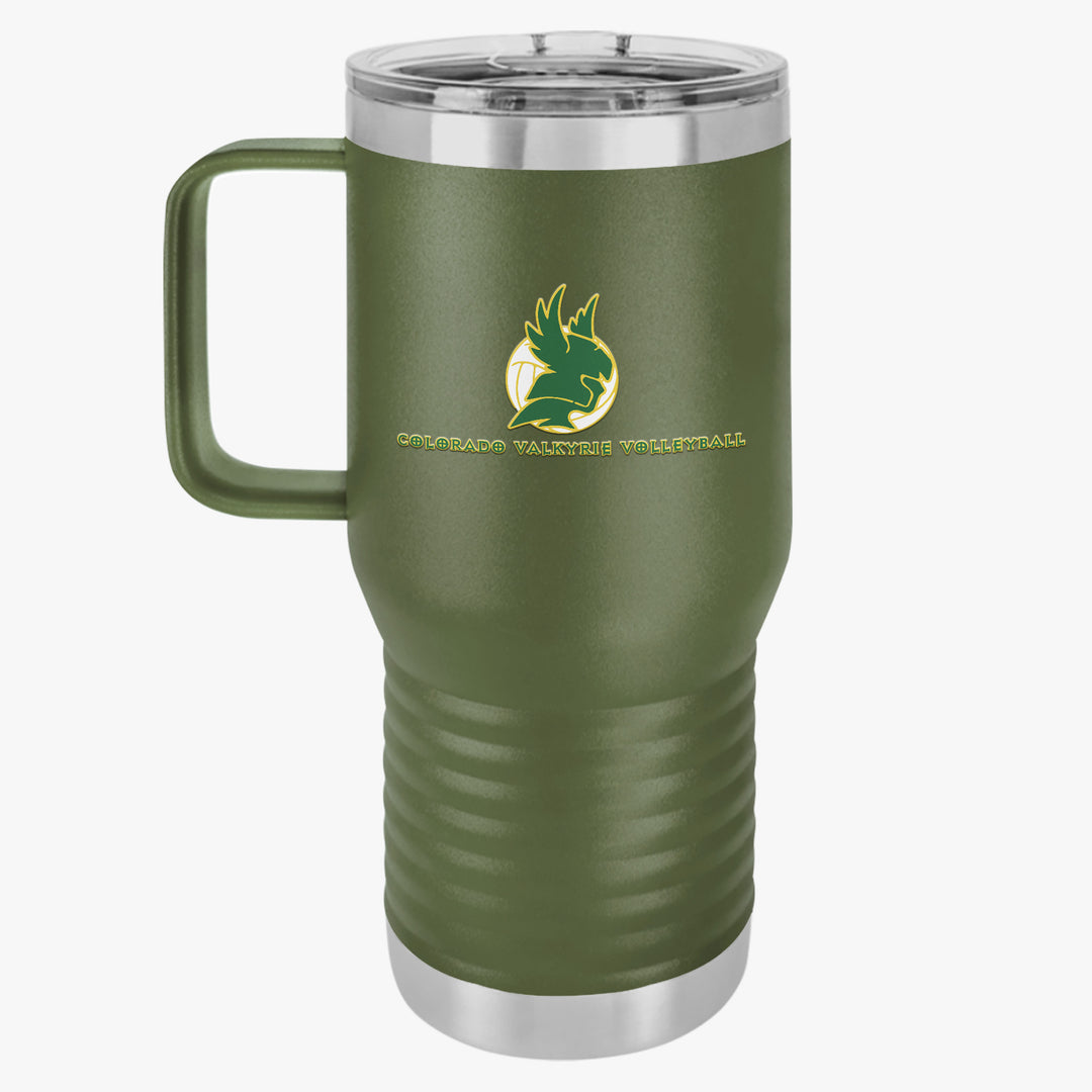 Colorado Valkyrie Volleyball Club Polar Camel Travel Mug 20oz