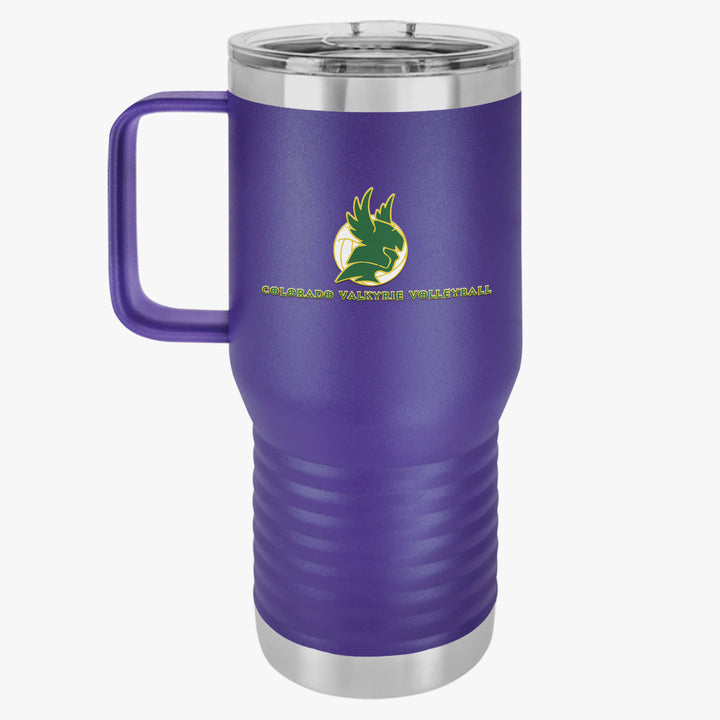 Colorado Valkyrie Volleyball Club Polar Camel Travel Mug 20oz
