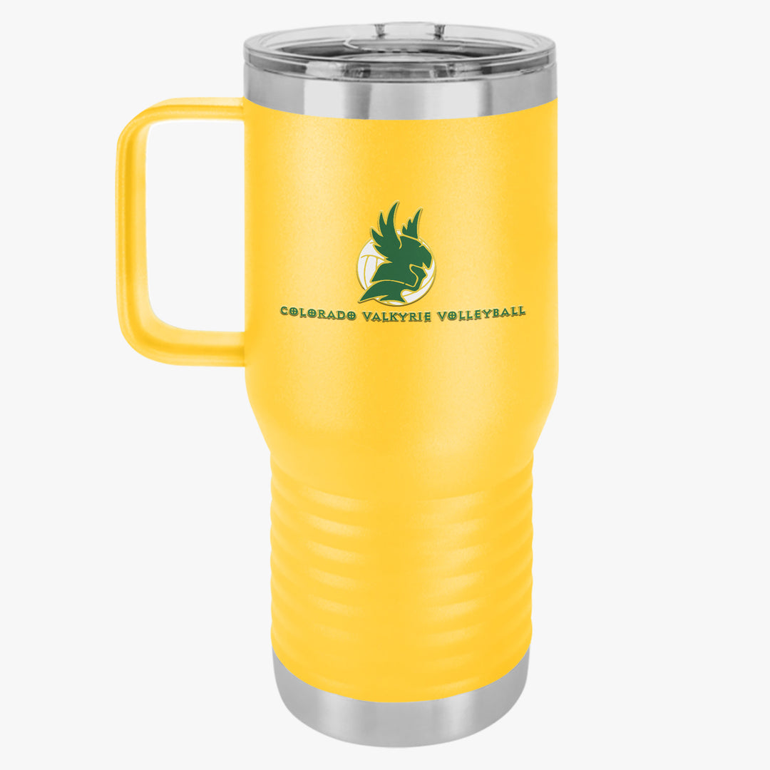 Colorado Valkyrie Volleyball Club Polar Camel Travel Mug 20oz