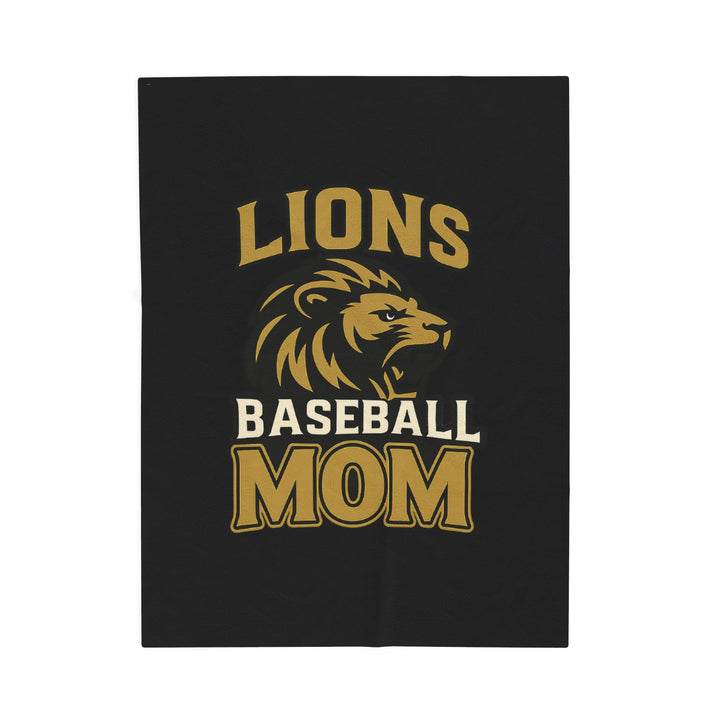 FEBA Lions Baseball Velveteen Plush Blanket