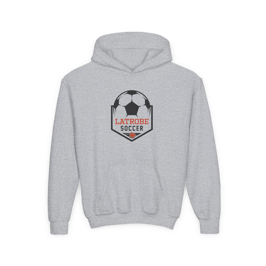 Latrobe Boys Soccer Unisex Youth Basic Hooded Sweatshirt