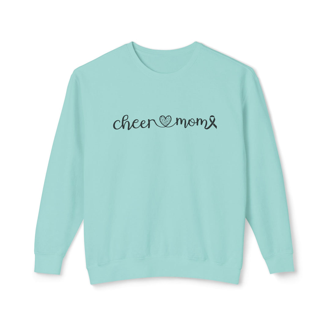 Cancer Collection Pick Your Sport Mom Ribbon & Heart Adult Unisex Premium Crewneck Sweatshirt