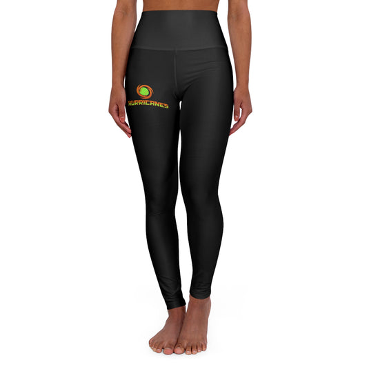 SC Hurricanes Women's High Waisted Yoga Leggings