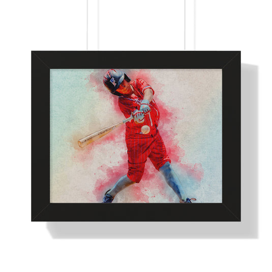 Offside Sports Photography Framed Horizontal Poster