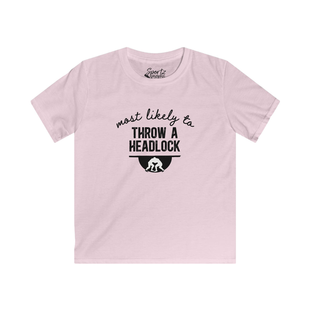 Most Likely To Wrestling Youth Unisex T-Shirt