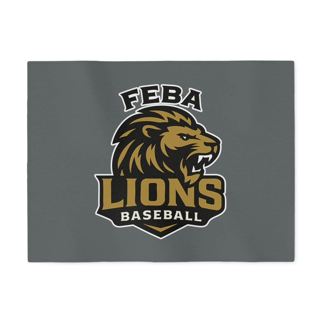FEBA Lions Baseball Sweatshirt Blanket