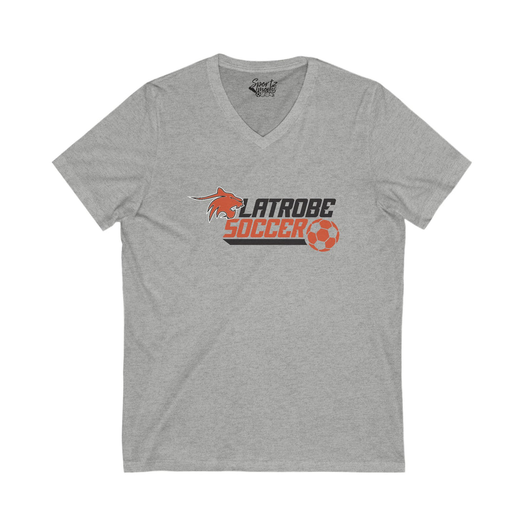 Greater Latrobe Girls Soccer Adult Women's V-Neck T-Shirt