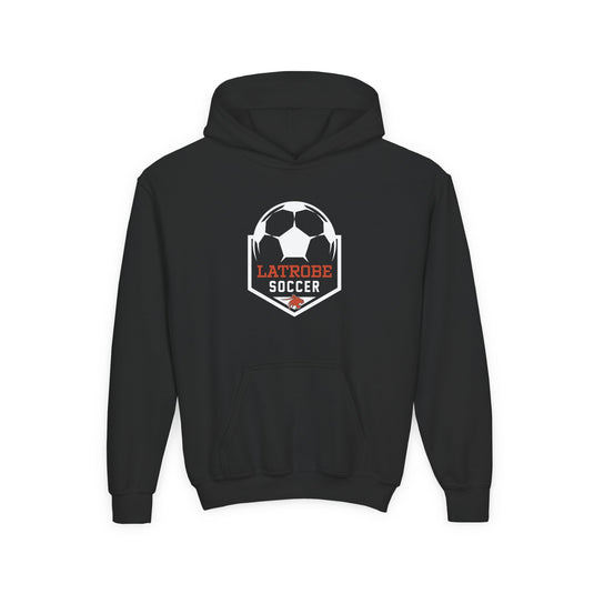 Latrobe Boys Soccer Unisex Youth Basic Hooded Sweatshirt
