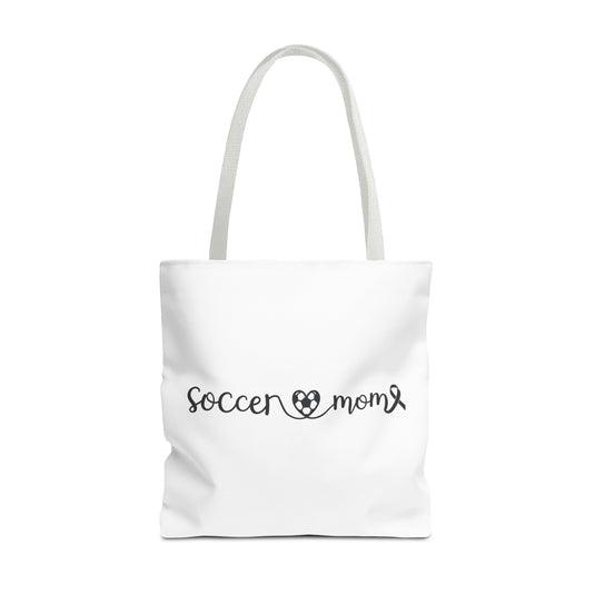 Cancer Collection Pick Your Sport Mom Ribbon & Heart Tote Bag