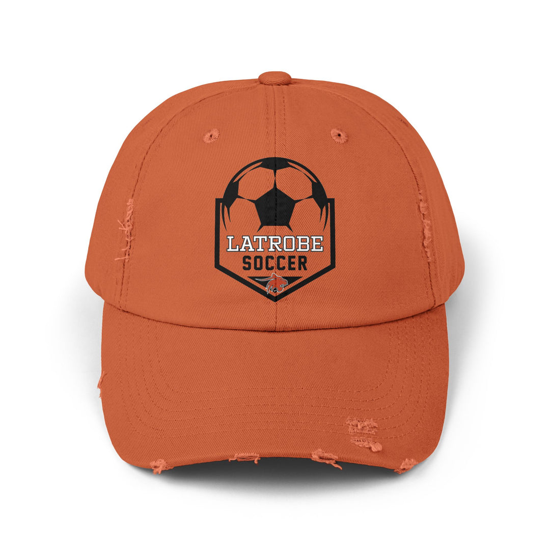 Latrobe Boys Soccer Unisex Distressed Cap