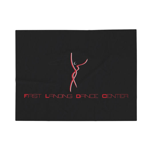 First Landing Dance Center Velveteen Plush Blanket