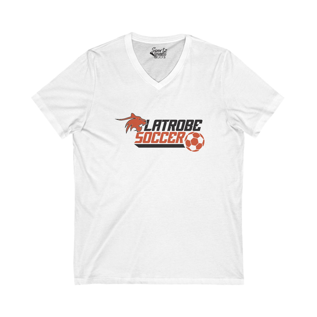 Greater Latrobe Girls Soccer Adult Women's V-Neck T-Shirt