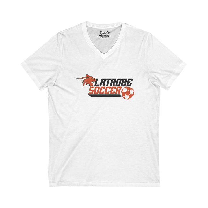 Greater Latrobe Girls Soccer Adult Women's V-Neck T-Shirt