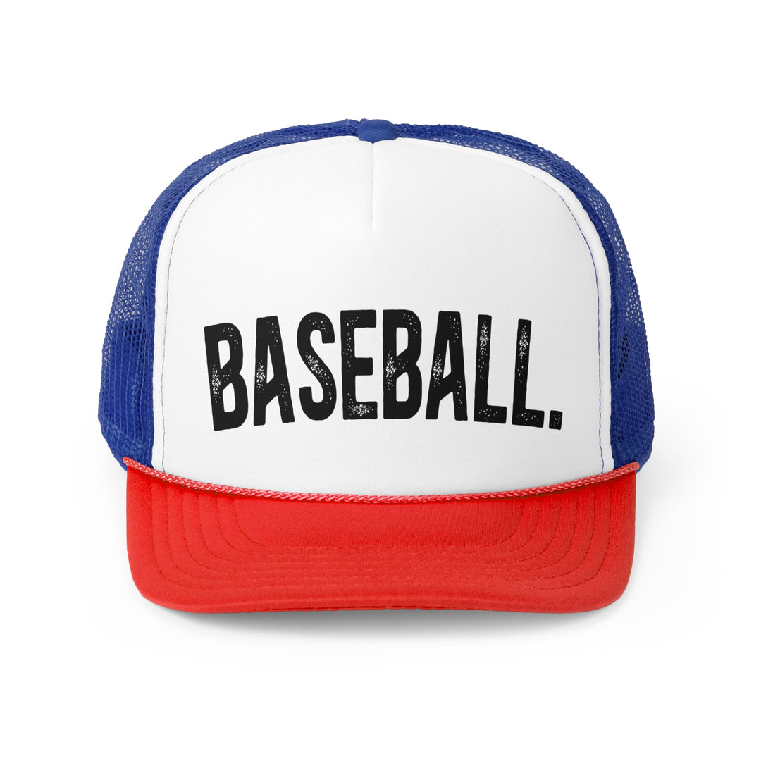 Rustic Design Baseball Trucker Hat
