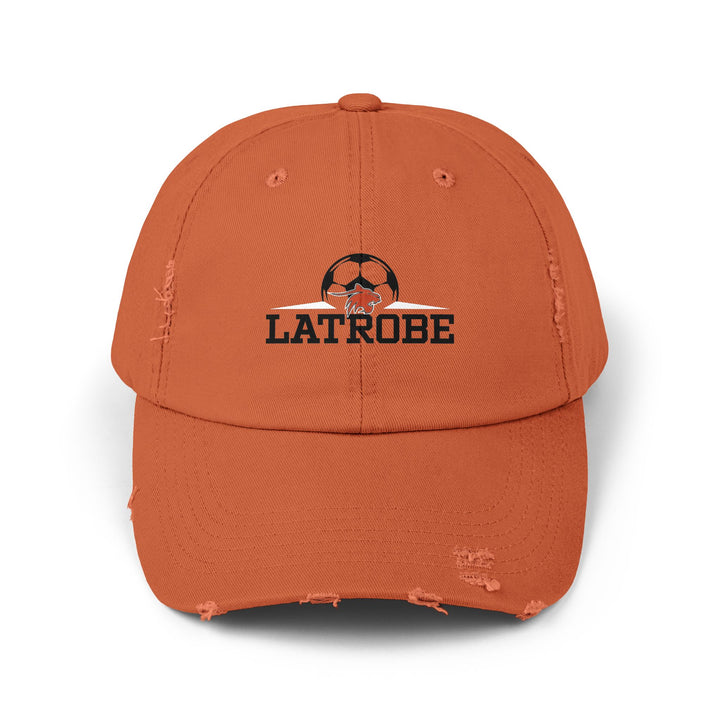 Latrobe Boys Soccer Unisex Distressed Cap